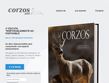 Tablet Screenshot of corzos.net